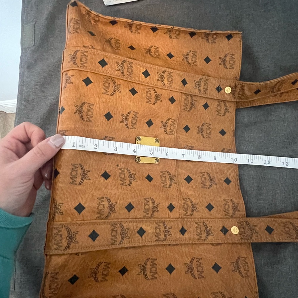 MCM Cognac Tote Bag - Picture 10 of 12
